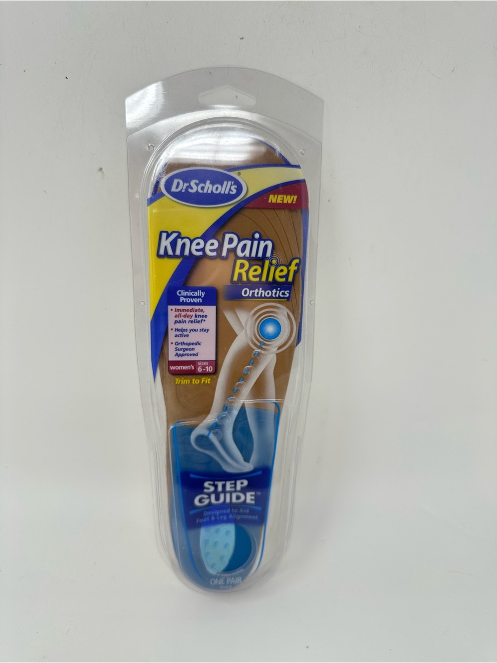 Dr Scholl's Knee Pain Relief Orthotics Women's 6-10